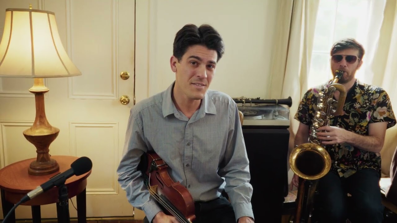 Coleman Akin and Jonathan Greene performing Waiting at the End of the Road